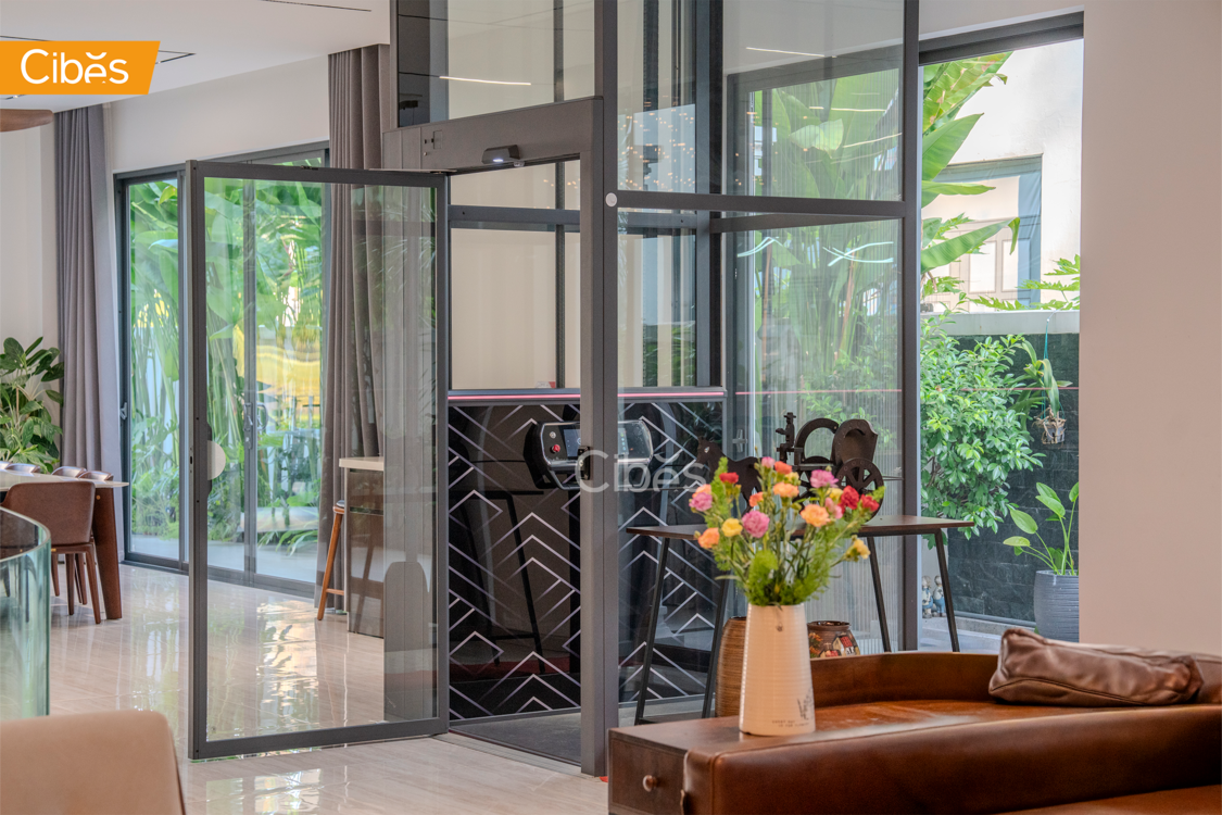 Vinhomes Grand Park, TP HCM - Thang máy Cibes Voyager V80i lắp đặt trong không gian hiện đại